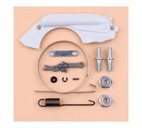 SCVYLNZ Kit di Riparazione for Dadi, prigionieri, Barra a Molla, coprifreno Catena, Adatto for 018 017 MS180 MS170 MS 180 170 Ricambi for seghe