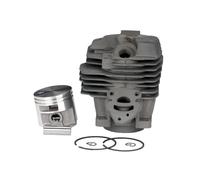 SCVYLNZ Kit Fasce Elastiche Cilindro pistone da 44,7 mm Adatto for Motosega a Benzina MS261 MS 261 Garden Tools 1141 020 1200 Pezzi di Ricambio