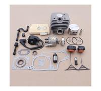 SCVYLNZ Kit Filtro Aria Carburante Adatto for Motore GX110 GX140 GX160 GX200 3,5-6,5 HP Parti 17210-ZE0-505 W Interruttore On off Avviso Livello Olio Basso