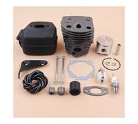 SCVYLNZ Kit Filtro Guarnizione Bobina accensione carburatore Cilindro pistone Adatto for Motosega 51 55 (45 mm) Ricambi