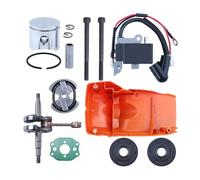 SCVYLNZ Kit Frizione Bobina accensione Albero Motore Adatto for 137 142 con Copertura pistone, sostituisce OEM for 530029794 530019172