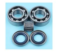SCVYLNZ Kit Gabbia Aghi paraolio Cuscinetto a Sfere Albero Motore Adatto for Motosega 357 359 357XP 505 27 57-19,738 22 02-25