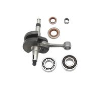 SCVYLNZ Kit Gabbia Aghi paraolio Cuscinetto Albero Motore MS240 MS260 Adatto for Parti Albero Motore Motosega 024 026 PRO AV 1121 0300 405(Crankshaft Kit)