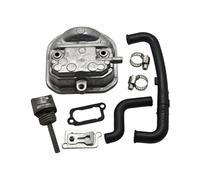 SCVYLNZ Kit Guarnizione di Uscita del Tubo di sfiato dell'astina di Livello dell'olio del Coperchio della Testata del Cilindro Adatto for Il Motore del Tosaerba GX35 GX 35, Pezzo di Ricambio