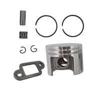 SCVYLNZ Kit Guarnizione Perno Cuscinetto 38 mm, Anello pistone 10 mm, Adatto for Motosega MS180 018 MS 180, Ricambio Parte 1130 030 2004