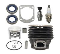 SCVYLNZ Kit Guarnizione pistone Cilindro Big Bore da 52 mm Adatto for Motosega 61 268 272 272XP 503758172 503446501 W Cuscinetto ad Aghi paraolio