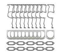 SCVYLNZ Kit guarnizioni Cilindro Carter 10 Pezzi Adatto for Motosega 61 66 266 268 272 272XP 268K #501522604