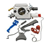 SCVYLNZ Kit Interruttore a Molla dell'acceleratore del carburatore Adatto for Motosega 350 353 346 340 345 C3-EL18B