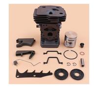 SCVYLNZ Kit Interruttore di Arresto Bobina di accensione Adatto for Motosega 55 51 268 272 254 503901401 W Filtro Carburante Linea Pistone Frizione Cuscinetto ad Aghi