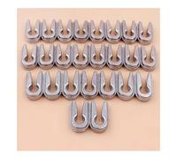 SCVYLNZ Kit Manicotto Occhiello Testa da 25 Pezzi Adatto for Parte di Ricambio decespugliatore