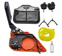 SCVYLNZ Kit Maniglia Freno Catena Coperchio Laterale Frizione pignone Adatto for Motosega 142 141 137 136 530054802, 544097901