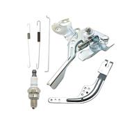 SCVYLNZ Kit Molla di Ritorno dell'asta del regolatore del Braccio della Leva di Controllo dell'acceleratore Adatto for GX140 GX160 GX200 16500-ZH8-823