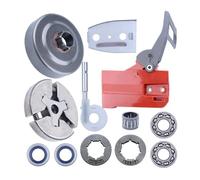 SCVYLNZ Kit Olio for Maniglia Freno Catena, Coperchio Laterale Tamburo Frizione, Adatto for Motosega 50 51 55 con Cuscinetti, paraoli, Piastra Barra