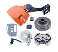 SCVYLNZ Kit Olio for Tamburo Frizione, Coperchio pignone Freno Catena, Adatto for Motosega 136, 137, 141 e 142, Protezione Maniglia, Piastra Barra ingranaggio a Vite Senza fine