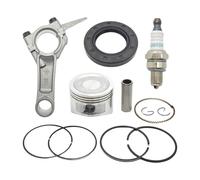 SCVYLNZ Kit paraolio Albero Motore Biella pistone da 68 mm Adatto for Motore GX160 168F 5,5 CV 13200-ZE1-010 13200-ZE1-010