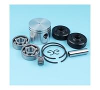 SCVYLNZ Kit paraolio for Cuscinetto Albero Motore Perno pistone da 41,1 mm Adatto for Parti di Ricambio del Motore della Motosega 350 351 352 370 371 390 401 420