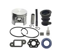 SCVYLNZ Kit pistone da 42,5 mm con guarnizioni Olio collettore, Guarnizione Linea Vuoto Adatto for Gabbia ago Carburante 025 MS250 MS 250