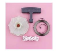 SCVYLNZ Kit puleggia a Molla for avviamento e Fune for Motosega a Benzina 350 351 Mac 335 338 435 440 530037817 545008015