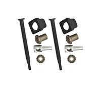 SCVYLNZ Kit regolatore tenditore Barra Catena Adatto for motoseghe CS 400 CS400 450 sostituisce V651000001 V651000011 V203000110 2 Pezzi