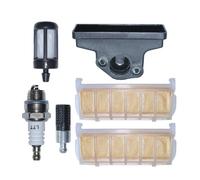 SCVYLNZ Kit sede Candela Filtro Aria Carburante Olio Adatto for Motosega 025 MS 250 021 MS230 MS210 023 1123 120 1651