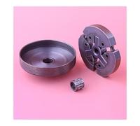 SCVYLNZ Kit Tamburo Frizione 3/8 7T e Cuscinetto Frizione e Aghi Adatto for Motosega 3800, Parti del Motore della Motosega