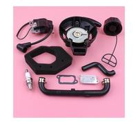 SCVYLNZ Kit Tappo Tubo Piastra Uscita Olio Bobina accensione avviamento a Strappo Adatto for Tosaerba GX25 GX25N GX 25 25N Parte Motore Piccolo