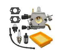 SCVYLNZ Linea Filtro Aria Carburante carburatore Adatta for FS400 FS450 FS480 SP400 C1Q-S34H Sostituisci 41281200651 Grass