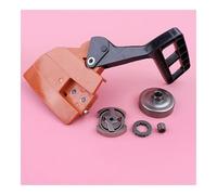 SCVYLNZ Maniglia del Freno della Catena, Coperchio della Frizione, pignone, Tamburo Adatto for Motosega 136, 137, 141 e 142, Pezzo di Ricambio for utensile.