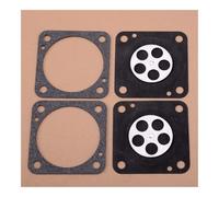 SCVYLNZ Nuovo Kit di guarnizioni e Membrane for carburatore da 4 Pezzi, di Ricambio, Adatto for 33 BS45Y BS52Y BS65Y