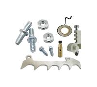 SCVYLNZ Paraurti Spike Felling Dog Adatto for MS180 MS170 MS 180 170 018 017 Barra di Regolazione della Catena Dado Prigioniero Olio Motosega Parti di Ricambio