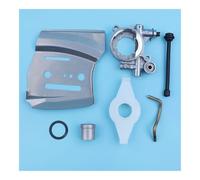 SCVYLNZ Piastra della Barra dell'ingranaggio a Vite Senza fine della Linea dell'olio Adatta for CS 2171 2172 2186 2188 2063 2065 2071 Guida for Motosega Parte di Ricambio Interna