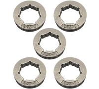 SCVYLNZ Pignone di Trasmissione a Catena con scanalatura Piccola da .325 7T Adatto for Motosega 340 346 346xp 345 350 351 346 353 357 455 460, 5 Pezzi