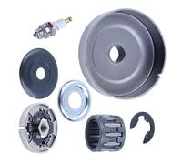 SCVYLNZ Pignone Tamburo Frizione 3/8" Adatto for MS170 MS180 MS210 MS230 MS250 Cuscinetto ad Aghi rondella E-Clip ingranaggio a Vite Senza fine 1123 640 2003