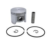 SCVYLNZ Pistone da 45 mm Adatto for Motore for Motosega 353 350 351 346 346XP con Anelli del mandrino e Anelli di ritegno Elastici