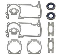 SCVYLNZ Set di guarnizioni for Carter Cilindro e paraolio Adatto for Base carburatore Motosega 55 51 50 501 76 18-02 Pezzo di Ricambio