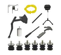 SCVYLNZ Set di Supporti tampone Isolante for grilletto acceleratore Adatti for Parti di Motosega 268 61 66 266 272