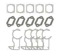 SCVYLNZ Set guarnizioni Cilindro Carter Adatto for Motosega MS660 MS650 066 1122 029 0507