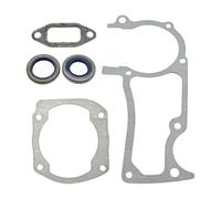 SCVYLNZ Set guarnizioni Cilindro Carter con Kit paraolio 2 Pezzi Adatto for Motosega 362 365 371 372