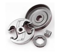 SCVYLNZ Tamburo Frizione .325" 7T Corona pignone Gruppo Frizione Adatto for Motosega 340 345 350 346XP 445 450