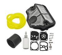 SCVYLNZ Tubo Flessibile del Filtro dell'Aria e del Carburante Adatto for Kit di Riparazione del carburatore del collettore 136 137 141 142, Pezzo di Ricambio for Motosega