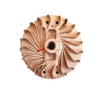 SCVYLNZ Volano di 2 Stili Adatto for Motore a Corsa 1E48F 48F 63CC accensione trivella for for Terra Parti Scavatrice(Silver)