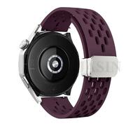 SCWZZWSY 18 20 22 mm cinghia di silicone magnetico per orologio GT 5 46mm 41 mm Banda sportiva traspirante per GT5 Pro GT4 GT3 GT2 Correa Watchbands