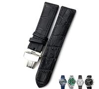 SCWZZWSY 20 mm 21mm da orologio da orologio da orologio da orologio in pelle per Omega 300 per Hamilton per per IWC per bracciale