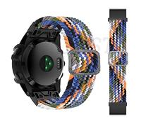 SCWZZWSY 22 cinghia da 26 mm per Fenix 6 6x Pro 5 5x Plus 7x 7 Epix Epix intrecciato intrecciato intrecciato Solo Fit Bandband Bracciale Correa