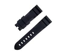 SCWZZWSY 22 mm da 24 mm fluororubber morbido fkm in gomma in gomma fascia da 42/44 mm per la cintura Panerai per accessori PAM1392/0682 Series Watchband Accessori