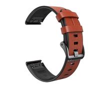 SCWZZWSY 22 mm Strap di orologio QuickFit per Fenix 6 6x Pro 5x 5Plus 3HR 935 945 S60 MK2 Accessorio per braccialetti in pelle genuina