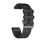 SCWZZWSY 26 22 mm Cinturino della banda di guardia per Fenix 7 7x 5 5x Plus 3 HR 6x 6 Pro 935 Descent MK2 MK2 Release Quick Easyfit Bande da polso Silicone Easyfit