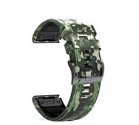 SCWZZWSY 26 22 mm Cinturino della banda di guardia per Fenix 7 7x 5 5x Plus 3 HR 6x 6 Pro 935 Descent MK2 MK2 Release Quick Easyfit Bande da polso Silicone Easyfit