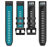 SCWZZWSY 26 22 mm Strap di cabina di guardia a rilascio rapido in silicone per Fenix 7x 7 6 6x Pro 5 5x più 3 ore Mk1 Mk1 Easyfit Bracciale a fascia da polso