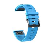 SCWZZWSY 26 22 mm Strap di cabina di guardia a rilascio rapido in silicone per Fenix 7x 7 6 6x Pro 5 5x più 3 ore Mk1 Mk1 Easyfit Bracciale a fascia da polso